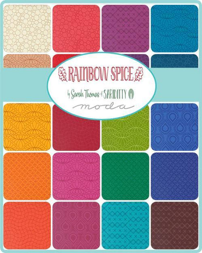 Rainbow Spice Sariditty - Charm Pack